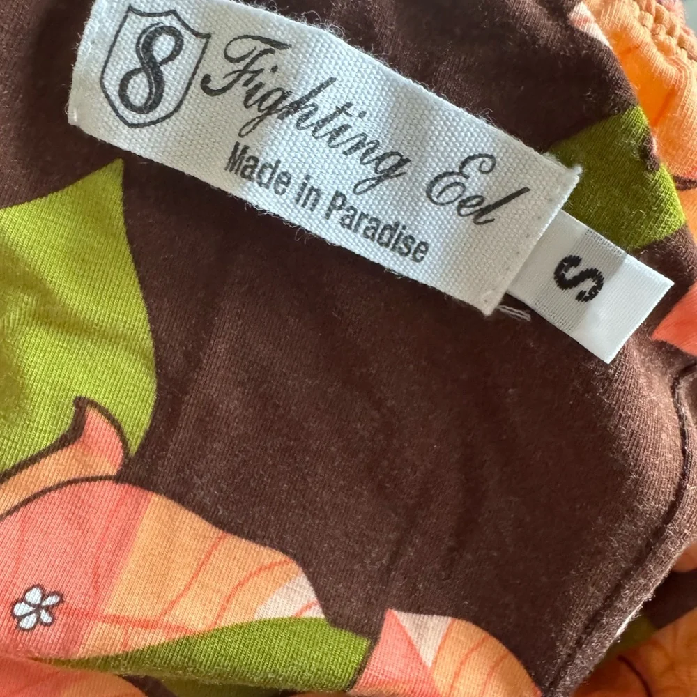 Fighting Eel Strapless Jumpsuit Bougainvillea Small Jumper - Picture 6 of 6